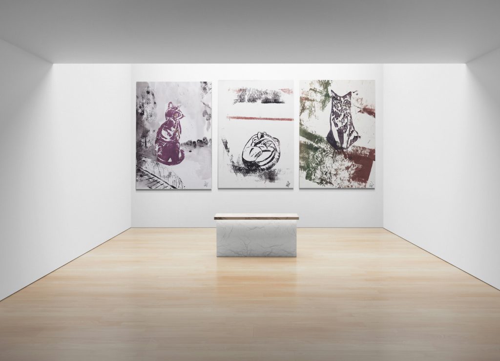 art-gallery-with-a-backlit-wall